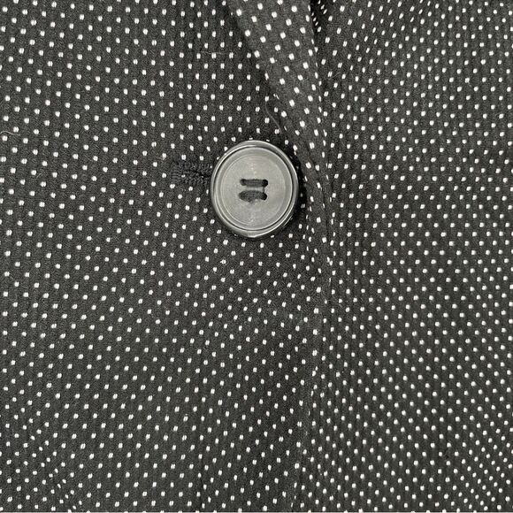Zara Polka Dot Basic Blazer NWT 10 - Picture 8 of 11
